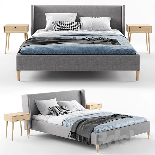 JYSK Kungshamn Bed 3DModel