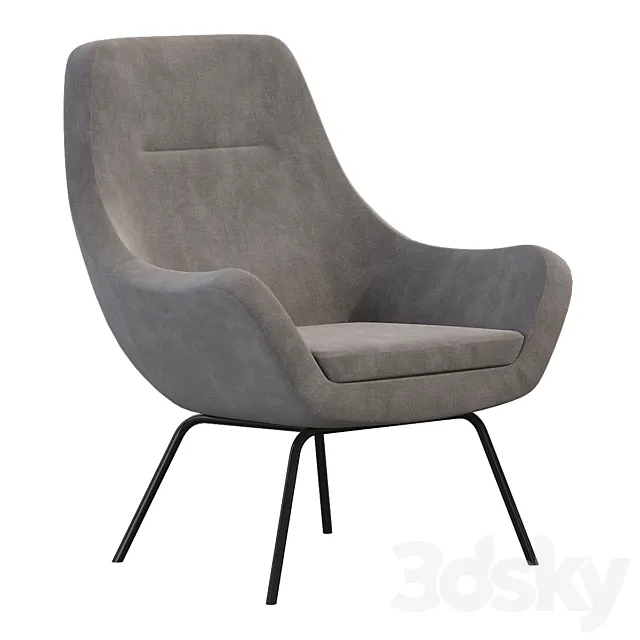 Jysk Nebel armchair 3D Model