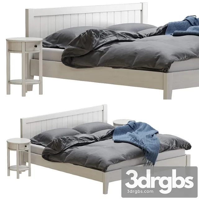 Jysk nordby bed 2 3D Model Free
