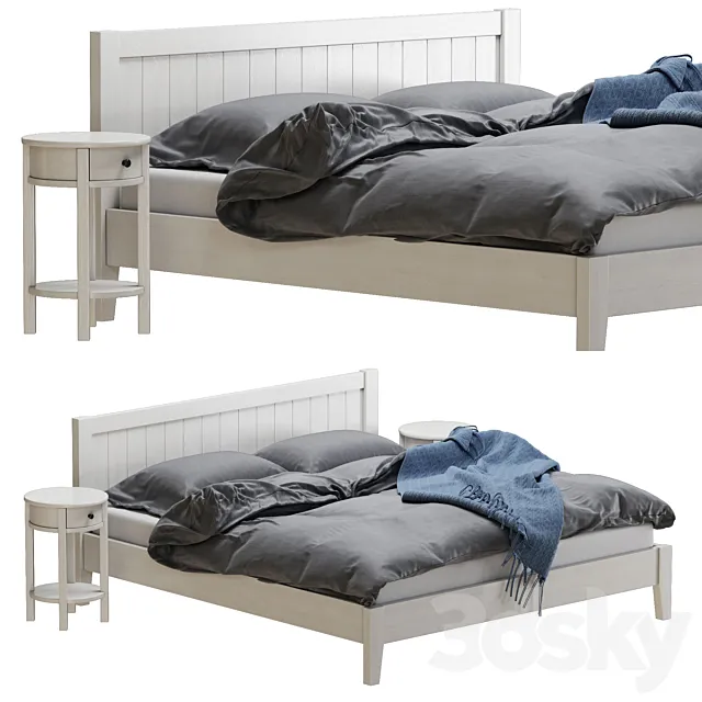 Jysk NORDBY bed 3D Model