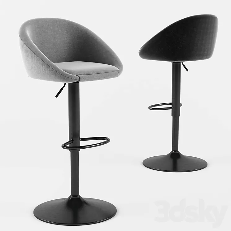 JYSK TAULOV bar stool 3D Model