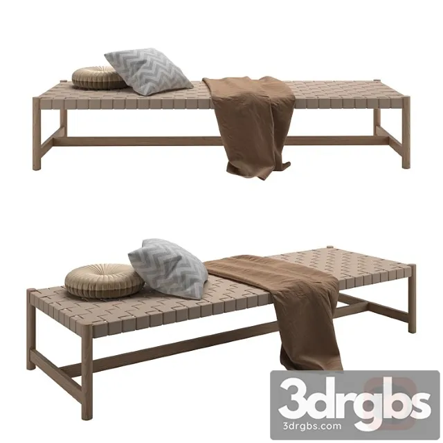 Jysk vadehavet daybed 2 3D Model Free