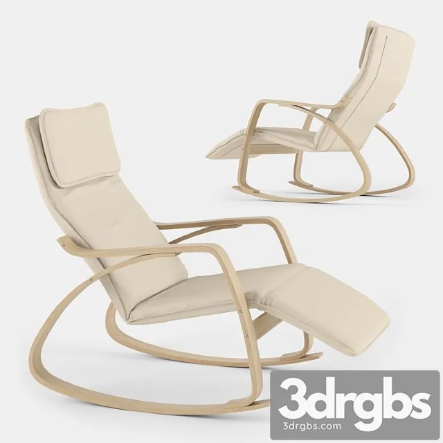 Jysk viby rocking armchair 3D Model Free