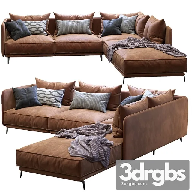 K2 By Arflex 3 3D Model Free