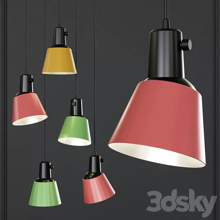 K831 Pendant lamp By Midgard Color 3D Model