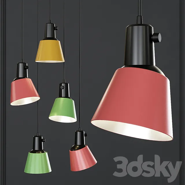 K831 Pendant lamp By Midgard Color 3DModel