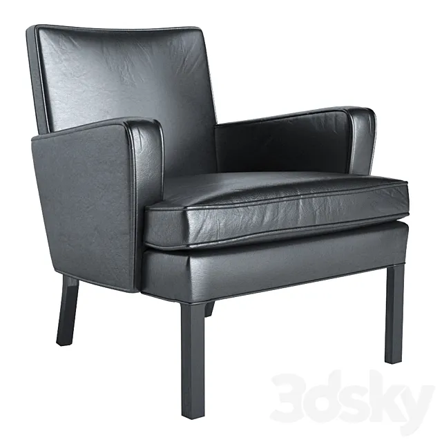 Kaare Klint Easy Chair 3D Model