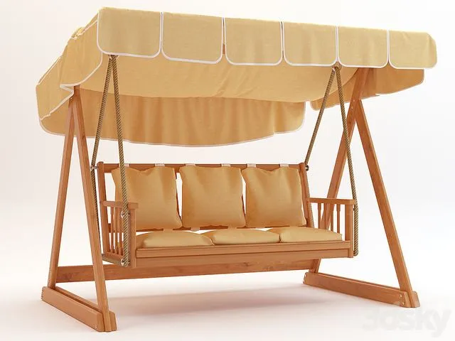 Kacheli_001 swing 3D Model