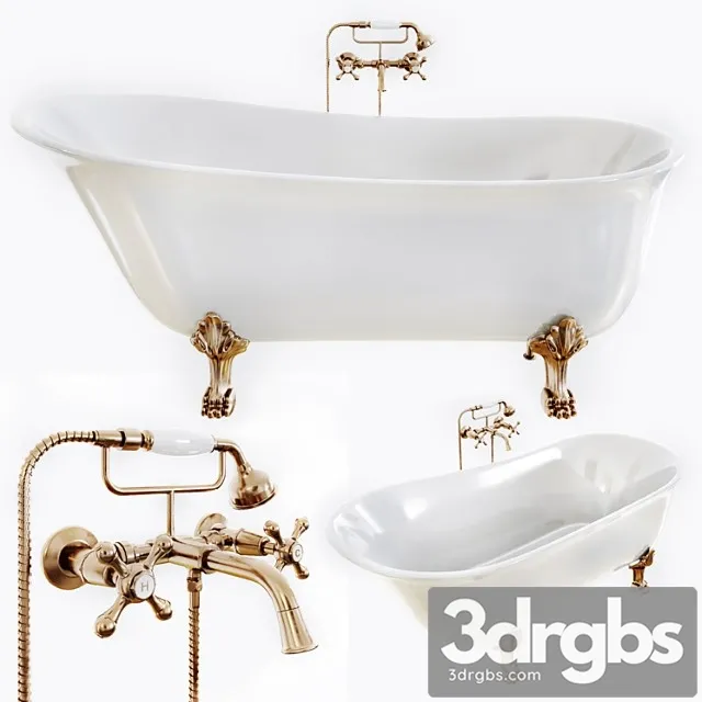 Kado Era Freestanding Bath 2 3D Model Free