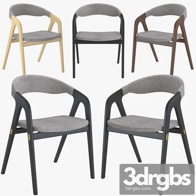 Kaede Modloft Chair 3D Model Free