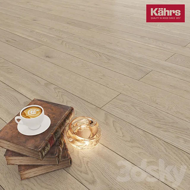 Kährs Canvas Oak Chalk 3D Model
