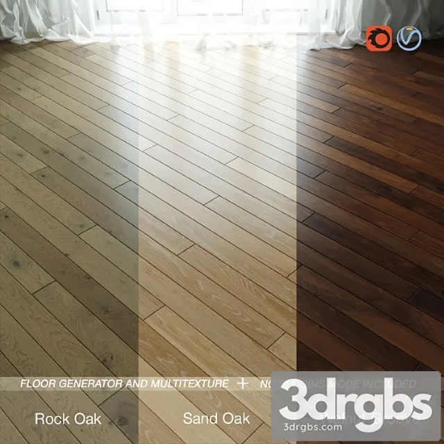 Kahrs flooring vol.15 3D Model Free
