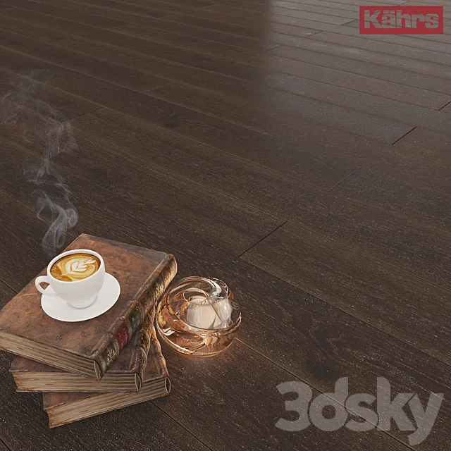 Kährs Oak Nouveau Black 3D Model