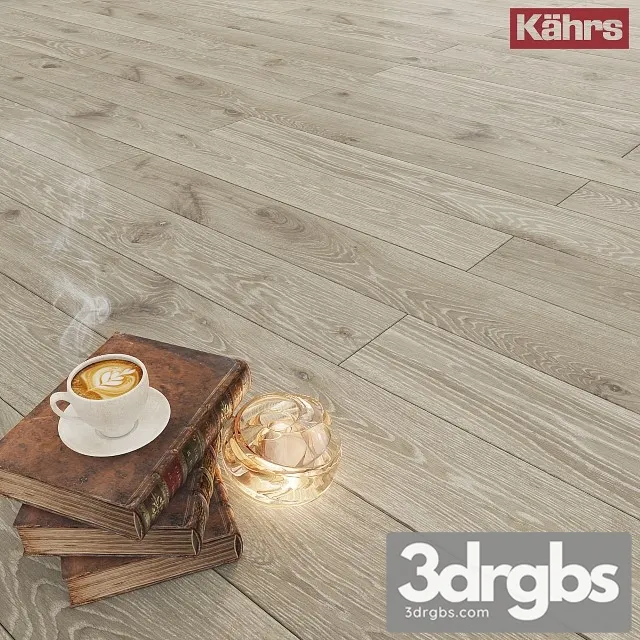 Kahrs Oak Nouveau Gray 3D Model Free