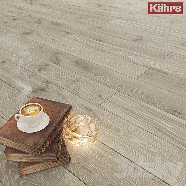Kährs Oak Nouveau Gray 3D Model