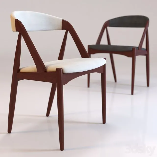 Kai Kristiansen Dining Chairs 3D Model