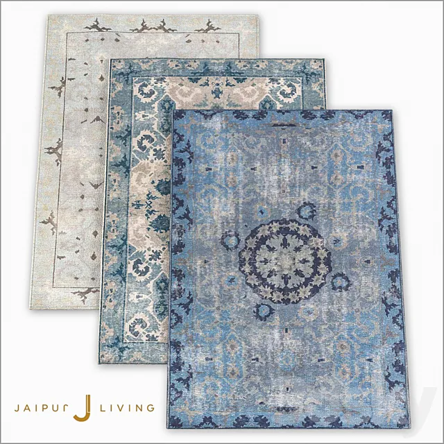 KAI04 KAI06 KAI07 Rugs Jaipur Living 3D Model