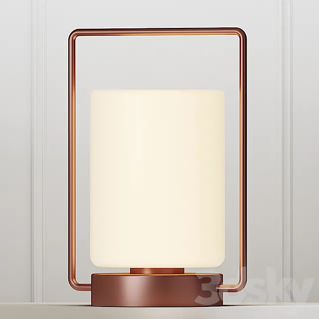 KAISHI QUINQUE Table lamp 3D Model