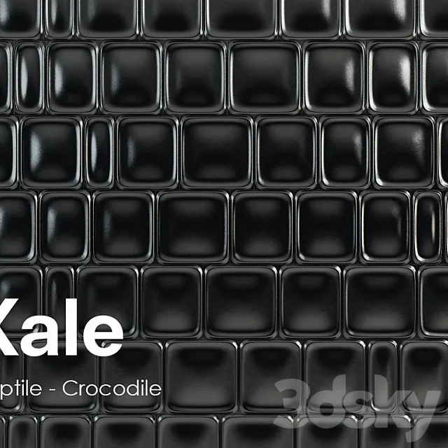 KALE Reptile – Crocodile 3D Model