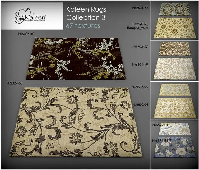Kaleen rugs3 3D Model
