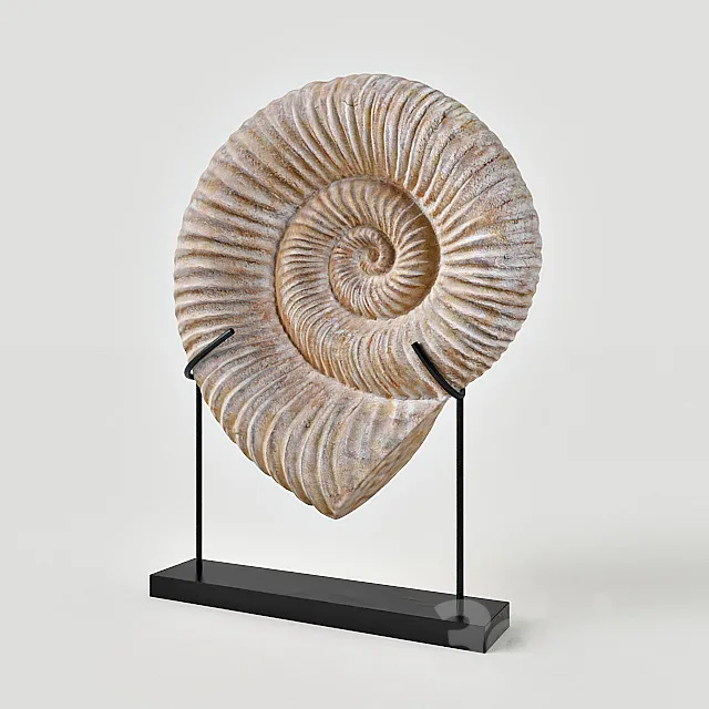 Kaleho Shell Sculpture 3D Model