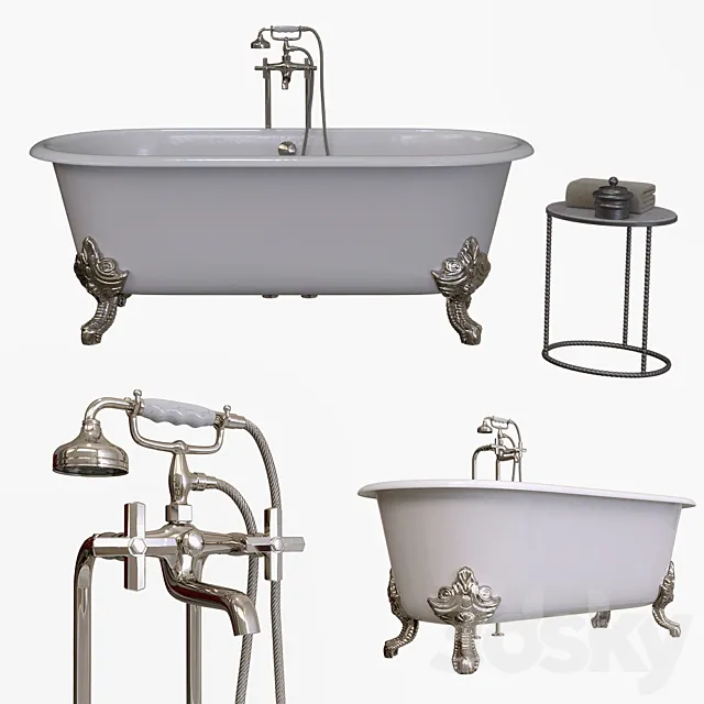 Kallista Bath set 3D Model