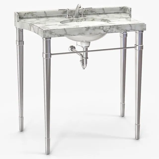 Kallista Tuxedo By Barbara Barry 3D Model