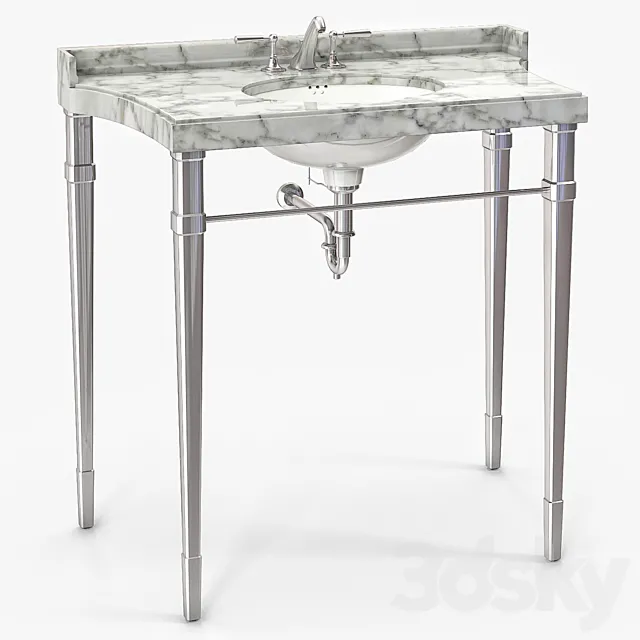 Kallista Tuxedo By Barbara Barry 3D Model