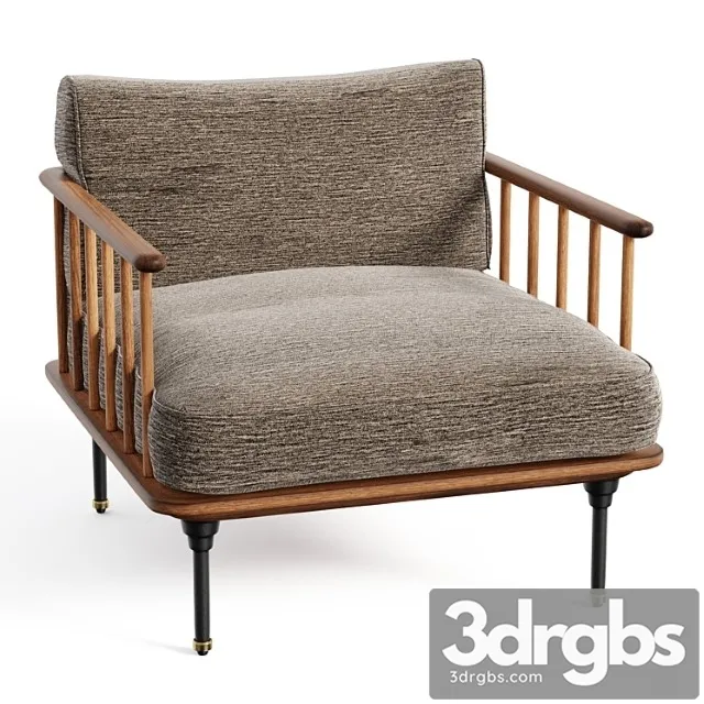 Kalmar armchair 3D Model Free