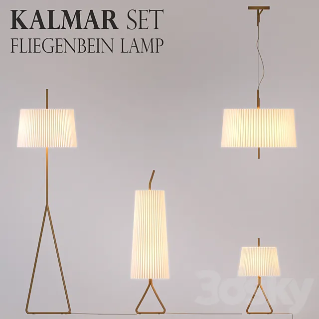KALMAR FLIEGENBEIN LAMP 3D Model