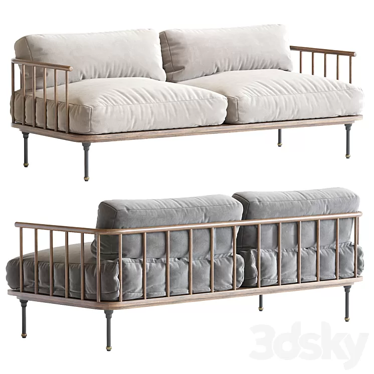 Kalmar Sofa 3D Model