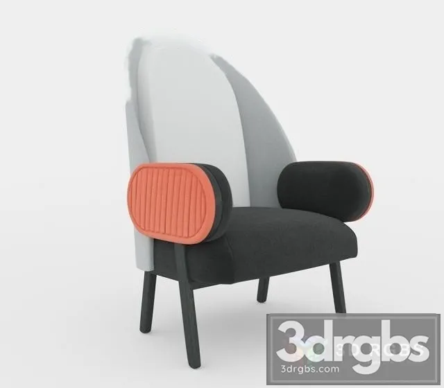 Kalpakian Armchair 3D Model Free