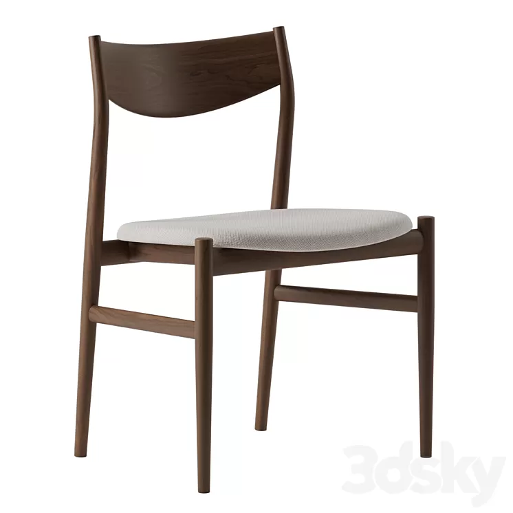 Kamuy Side Chair by Conde House 3D Model Free