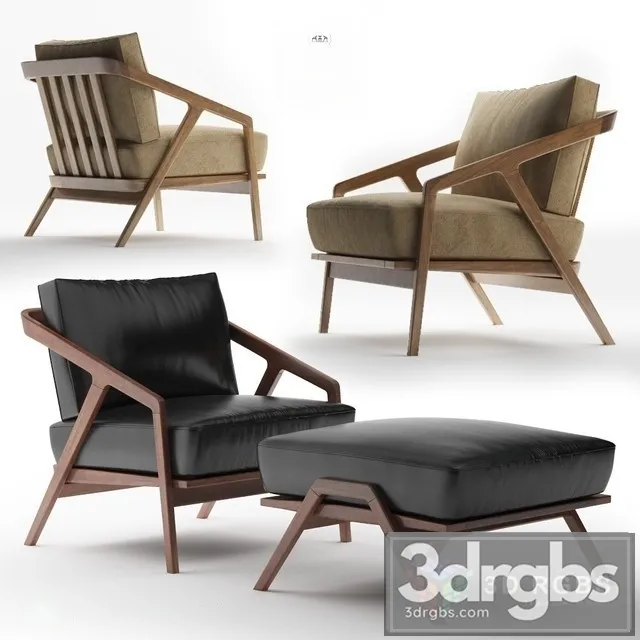 Kantana Armchair 3D Model Free