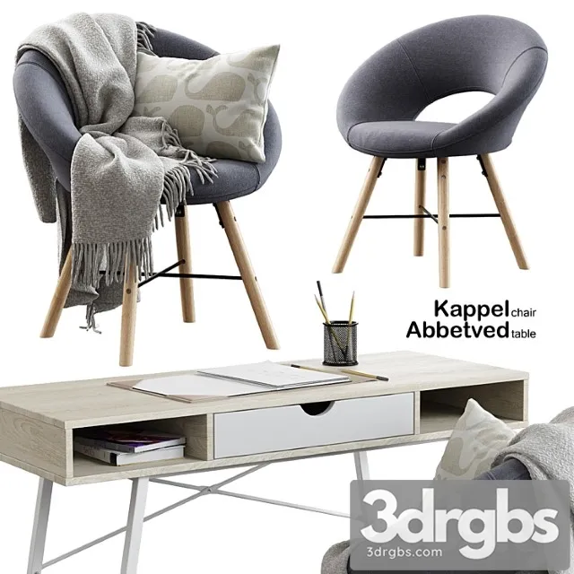 kappel chair + abbetved table Free Download