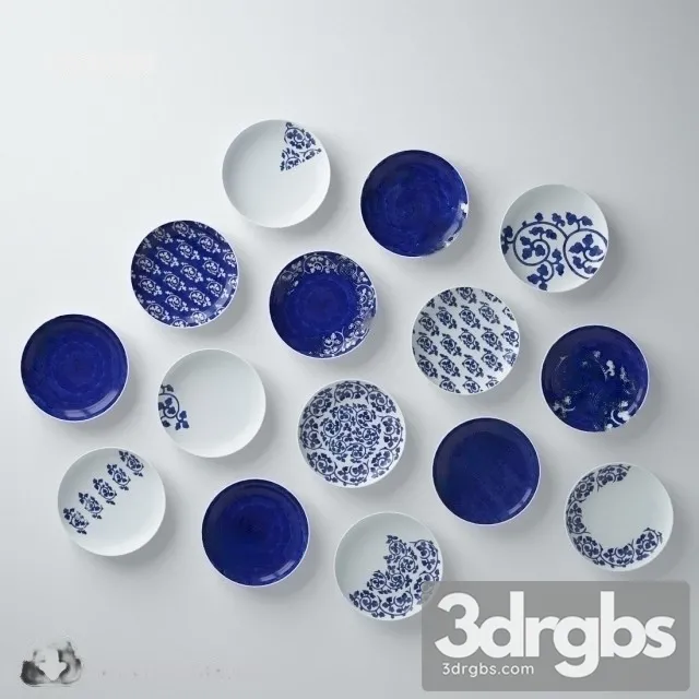 Karakusa Plate 3D Model Free