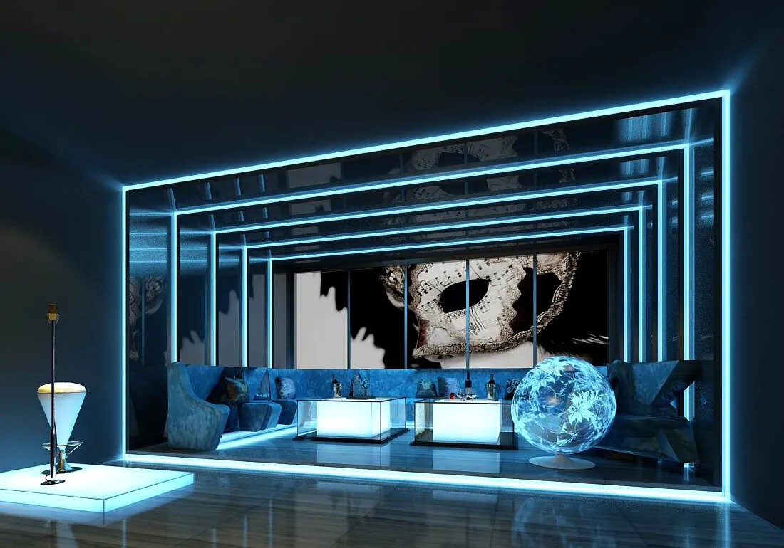 Karaoke - Bar - KTV 3D Interior Scenes - 003