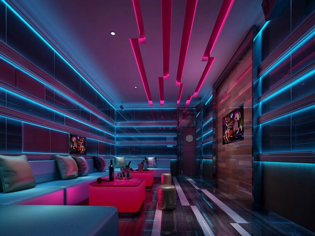 Karaoke - Bar - KTV 3D Interior Scenes - 004