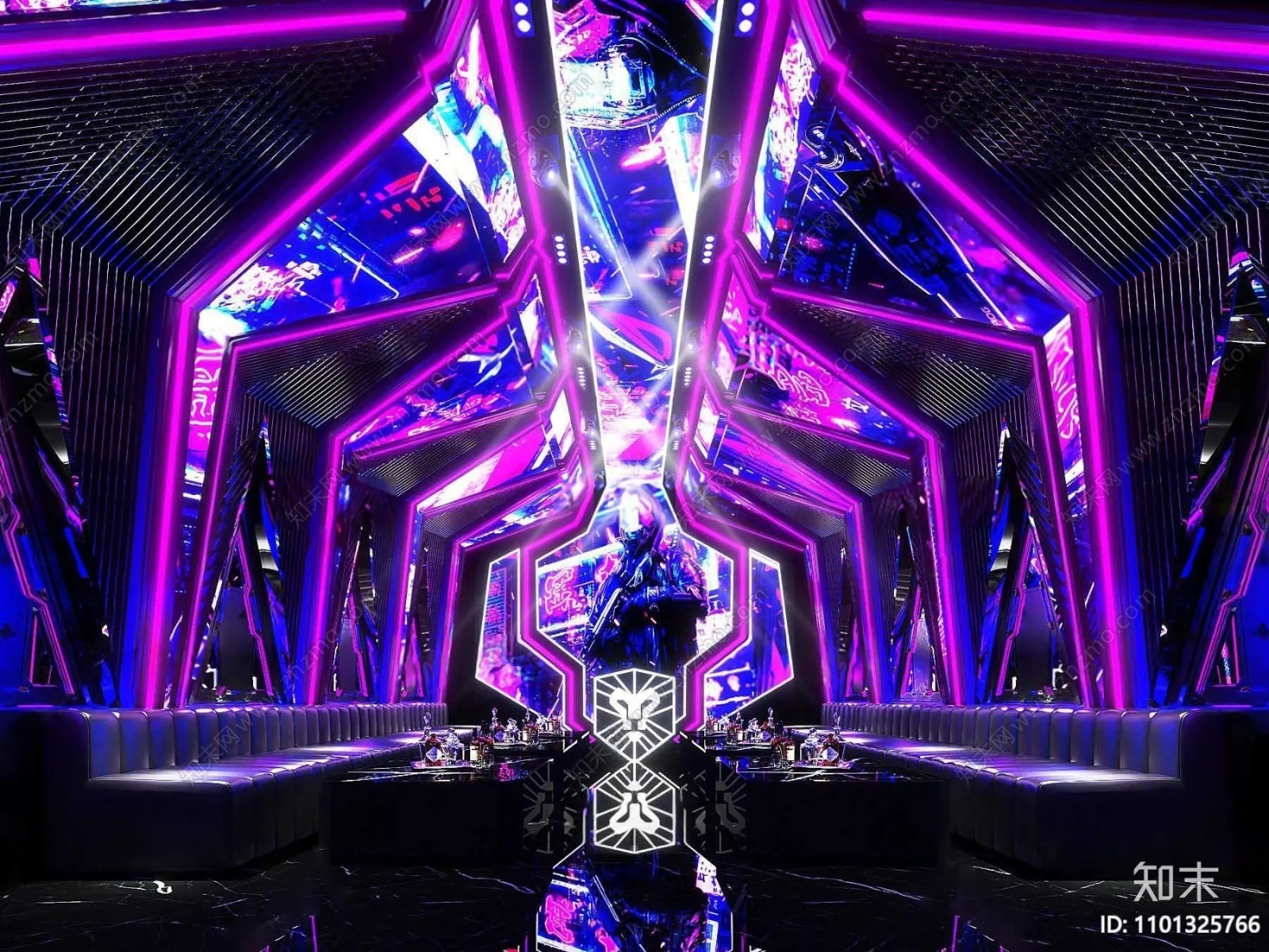 Karaoke - Bar - KTV 3D Interior Scenes - 028