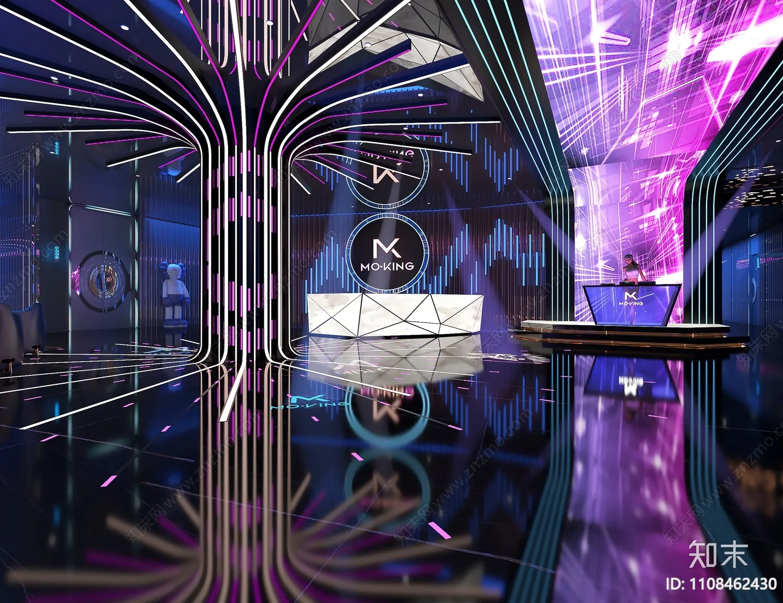Karaoke - Bar - KTV 3D Interior Scenes - 034