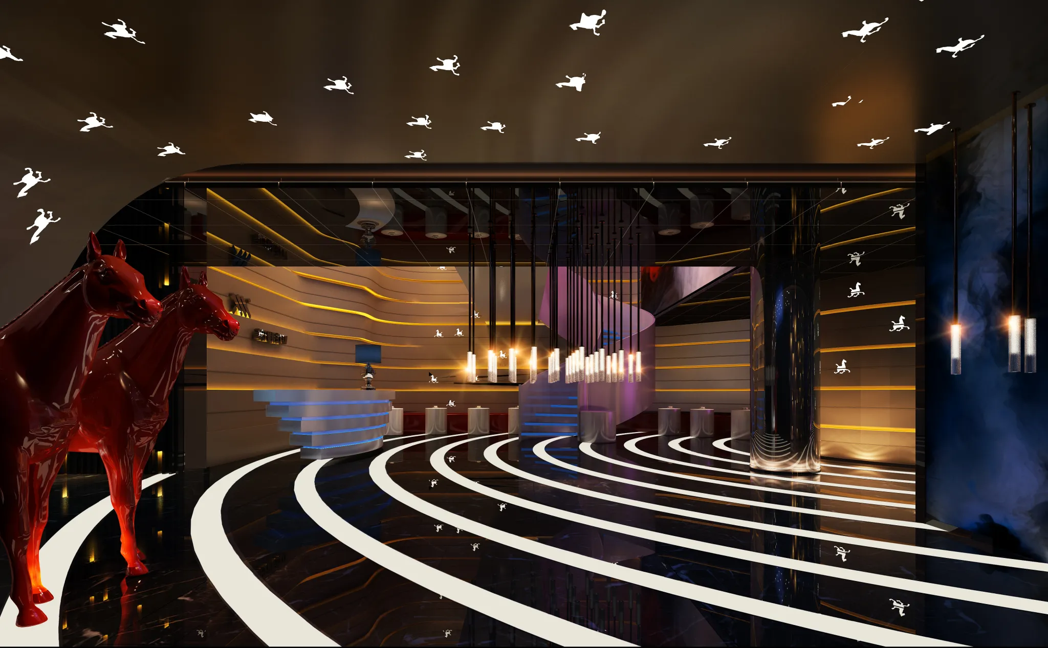 Karaoke - Bar - KTV 3D Interior Scenes - 087