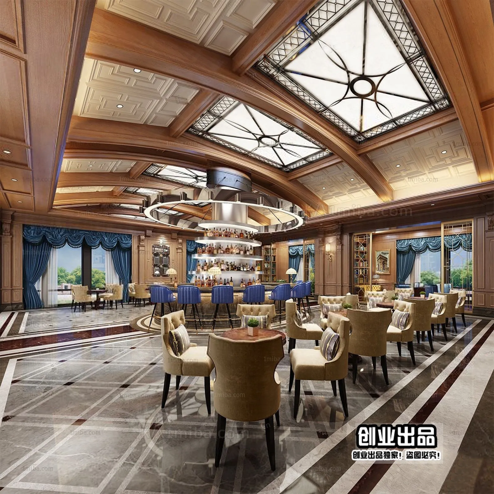 Karaoke - Bar - KTV 3D Interior Scenes - 097