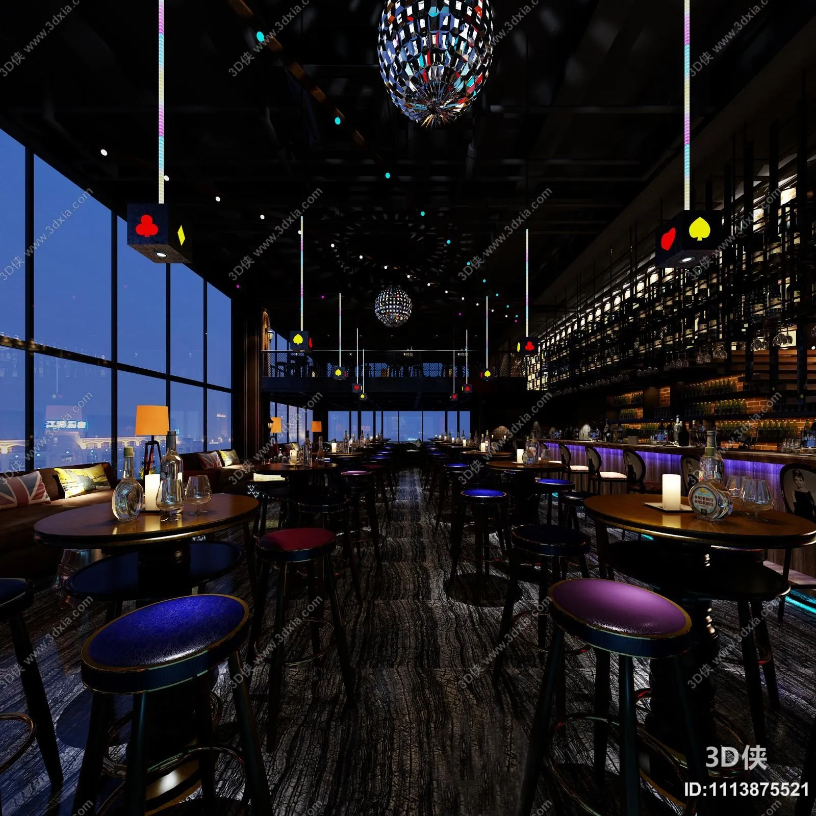 Karaoke - Bar - KTV 3D Interior Scenes - 110