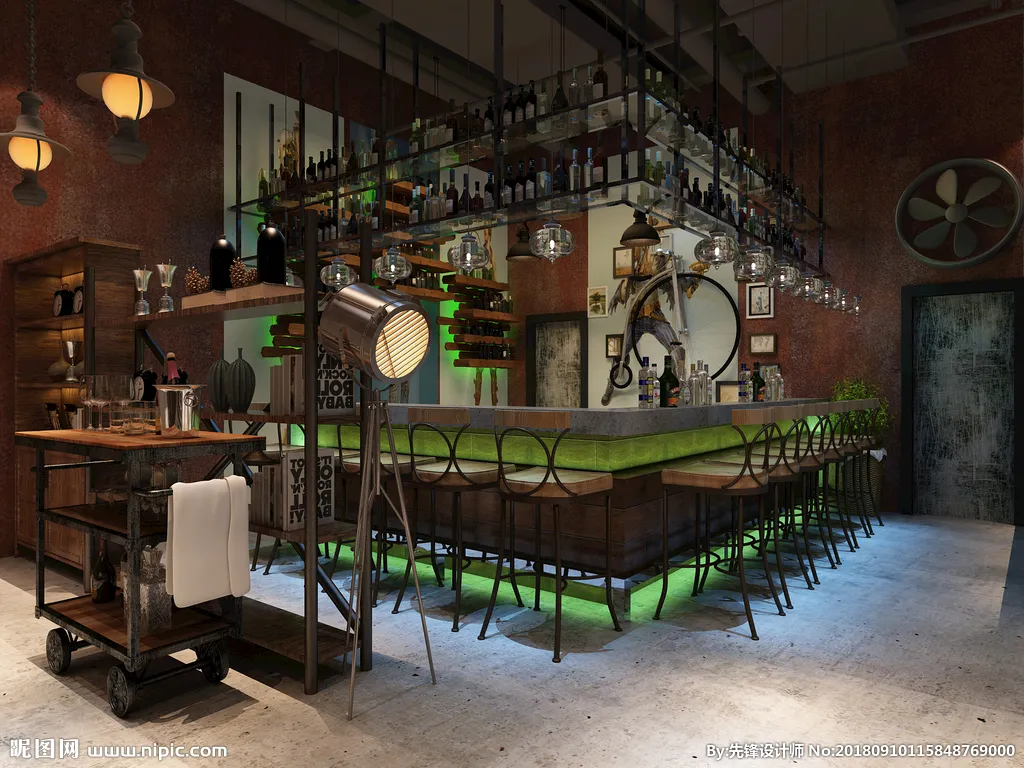 Karaoke - Bar - KTV 3D Interior Scenes - 113