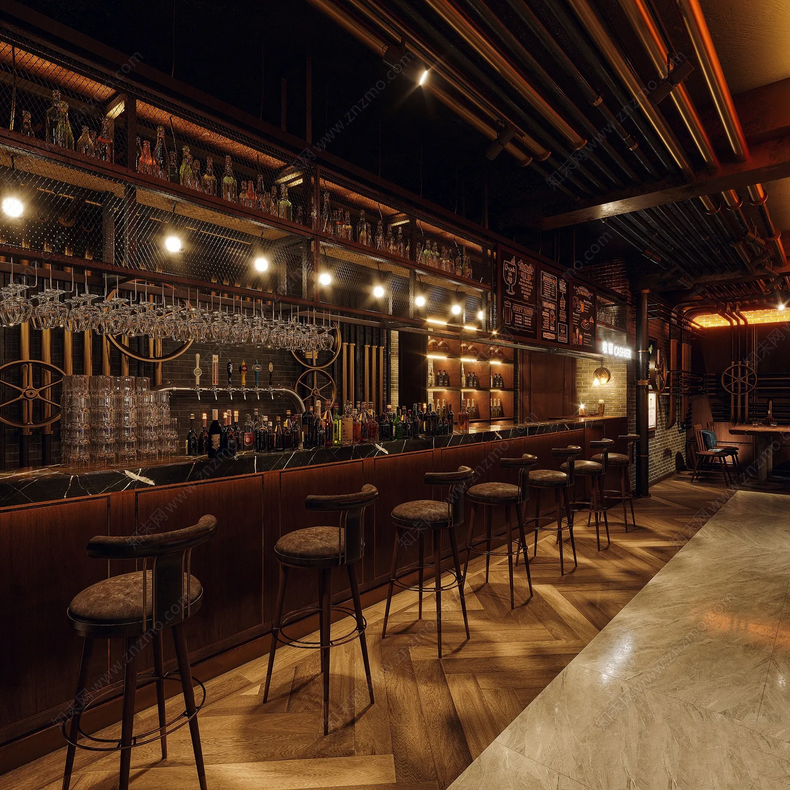 Karaoke - Bar - KTV 3D Interior Scenes - 125
