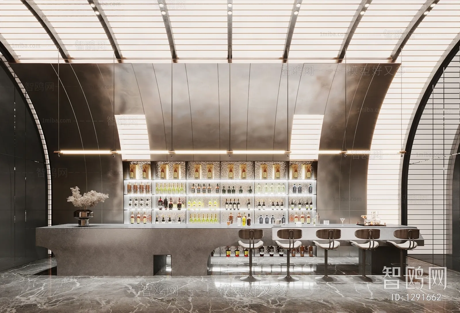 Karaoke - Bar - KTV 3D Interior Scenes - 133