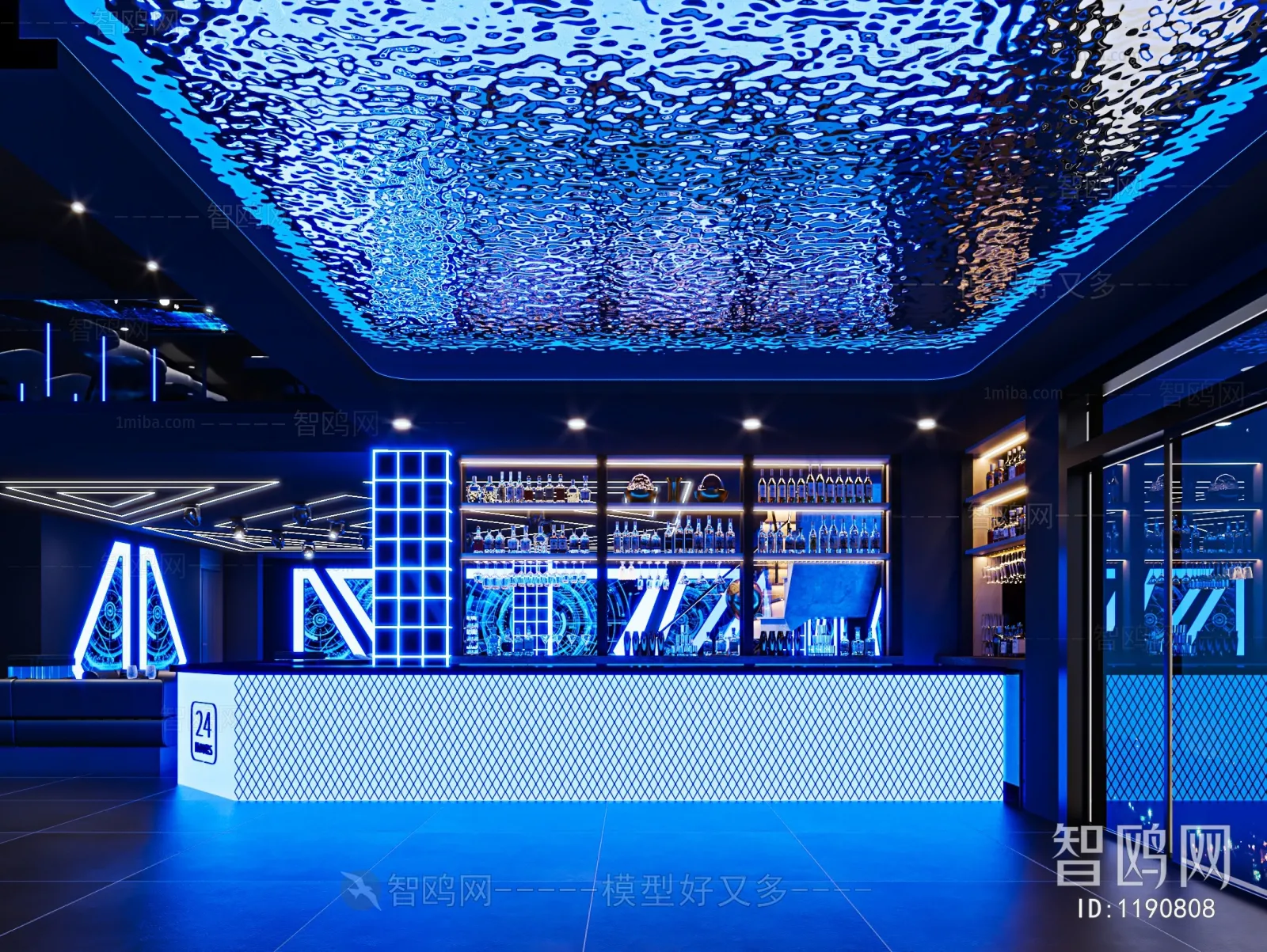 Karaoke - Bar - KTV 3D Interior Scenes - 134