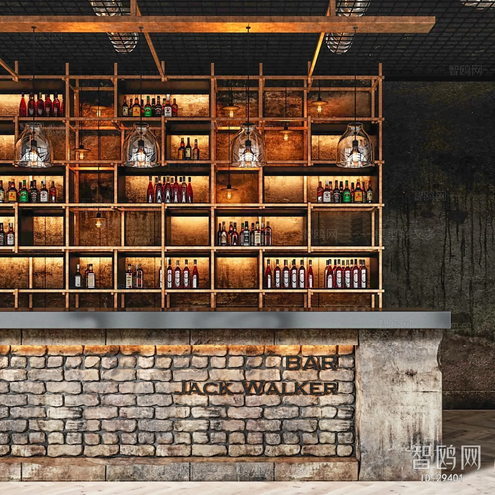 Karaoke - Bar - KTV 3D Interior Scenes - 141