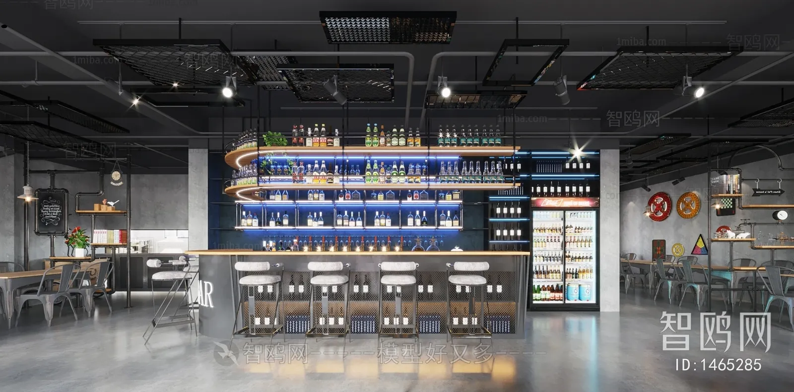 Karaoke - Bar - KTV 3D Interior Scenes - 142