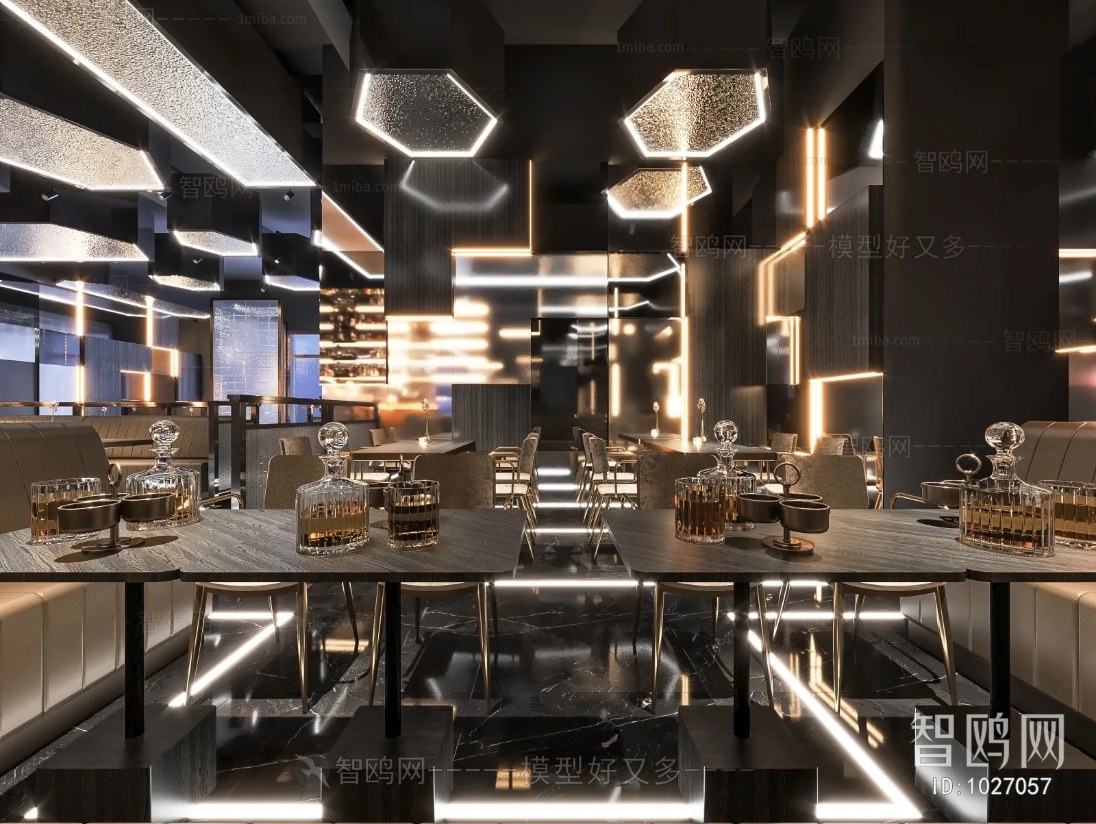 Karaoke - Bar - KTV 3D Interior Scenes - 146